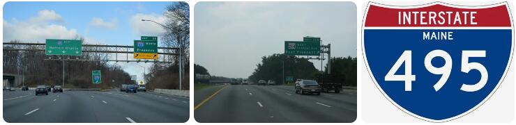 Interstate 495 in Maryland