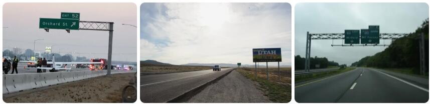 Interstate 84 in Idaho