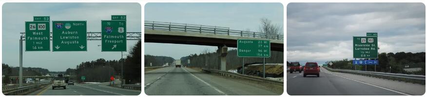 Interstate 95 in Maine