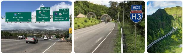 Interstate H3 in Hawaii