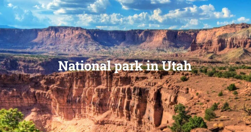 National park in Utah